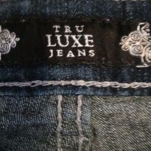 Tru Luxe Denim Jeans Straight Leg